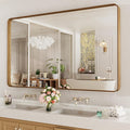 LOAAO 60X40 Inch Bathroom Mirror by LOAAO