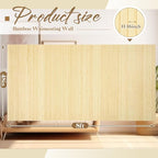 Juexica 1 Pcs Natural Bamboo Wall Panel - Image 2