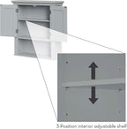RiverRidge Somerset Two-Door Bathroom Storage, Set 1 - Image 7