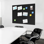 MaxGear Large Cork Board for Wall 48" x 36" Black Bulletin Board, 12 Pack Felt - Image 7