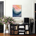 Mental Health Poster Inhale Exhale Meditation Wall Art 12x16 inch Framed - Image 3