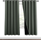 NICETOWN 100% Blackout Window Curtain Panels, Full Light Blocking Drapes - Image 2