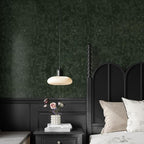 Abyssaly Dark Green Peel and Stick Wallpaper - Image 2