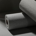 Gray Peel and Stick Wallpaper Slight Velvety Feeling Woven Fabric Grasscloth - Image 2