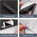 Black Peel and Stick Wallpaper, 15.7 X 157 inches Renter Friendly Wallpaper - Image 2