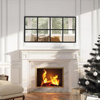 DUMOS Window Pane Mirror, 16x32 Inch Mirrors - Image 7