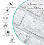 Commomy 3D Brick Peel and Stick - Image 3