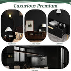 Dimoon 17.7''x236'' Peel and Stick Wallpaper Black Contact Paper - Image 6