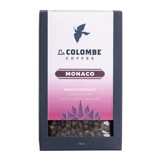 La Colombe Monaco Whole Bean Coffee, Full Bodied Medium Roast, Specialty Roasted, 12 Oz (Pack of 4)