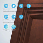 STICKGOO Glue Up Ceiling Tiles, 24x24 Inch PVC Decorative Drop Ceiling Tile - Image 7