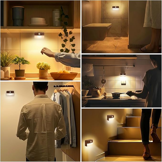 Guankai 8 Pack Motion Sensor Stair Light - Image 4