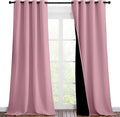 NICETOWN 100% Blackout Blinds, 46 inches x 96 inches, Laundry Room Decor Window by NICETOWN