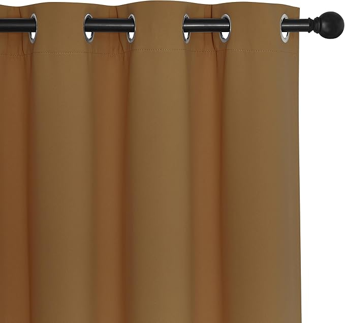 NICETOWN Blackout Curtains for Sliding Glass Door Room Divider Noise Reduce - Image 7