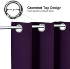 ChrisDowa Blackout Curtains 108 Inches Long - Image 2