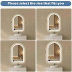 DUMOS 20"×28" LED Bathroom Mirror - Image 2