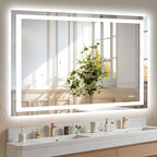 Hivone 48X40 LED Bathroom Mirror by Hivone
