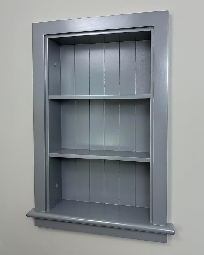 14x24 Aiden Recessed Wall Niche Medicine Cabinet Replacement, in The Wall - Image 2
