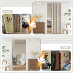 AJAZZ Blackout Accordion Door Curtains - Image 3