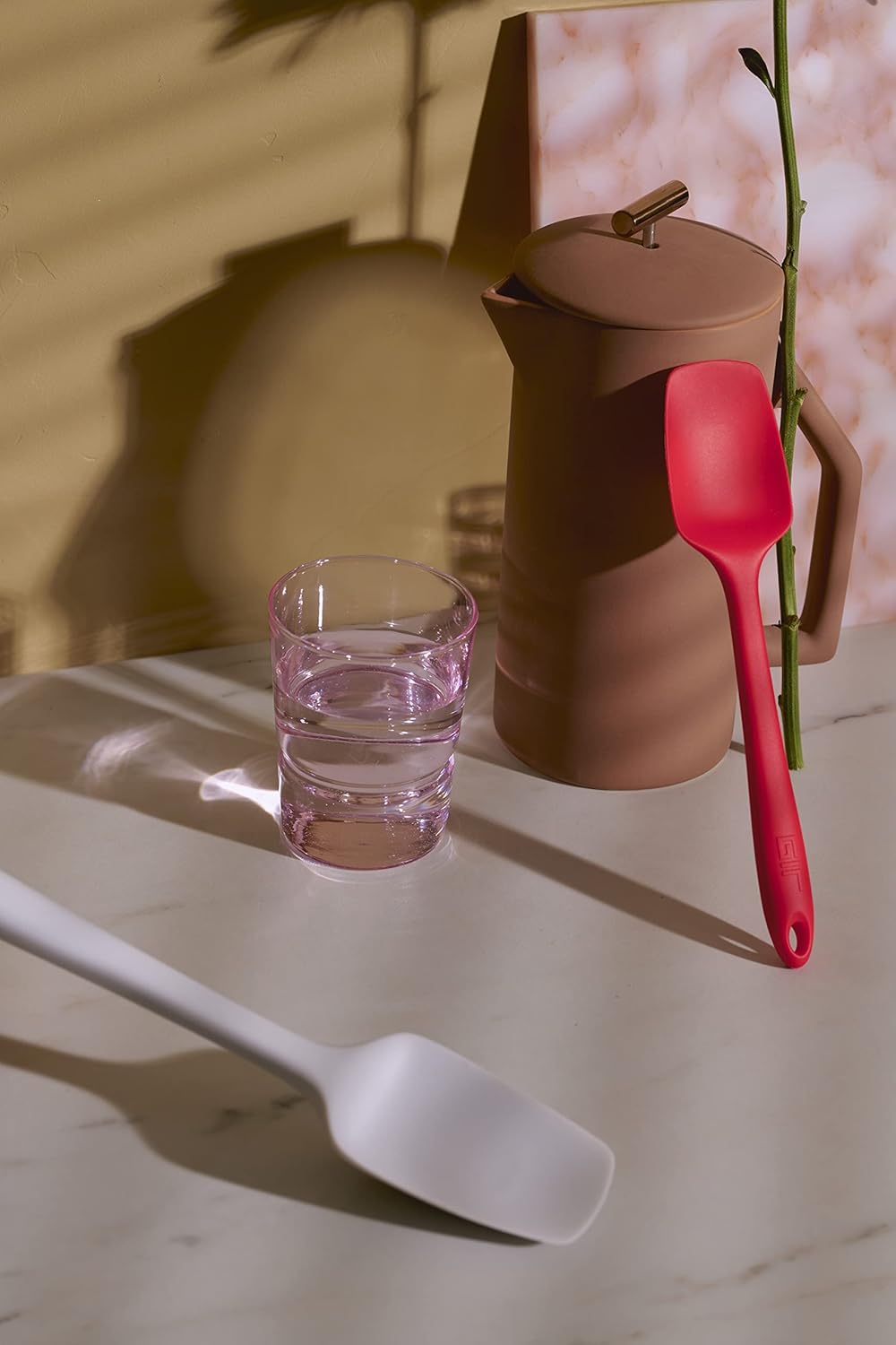 GIR: Get It Right Silicone Spoonula Spatula - 11 in Slate - Heat-Resistant up to 425°F & Non-Scratch Seamless Design - Dishwasher Safe Scraper & Stirring Tool