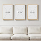 Framed Christian Wall Art Set of 3, The Last Supper Canvas Prints, Neutral - Image 8