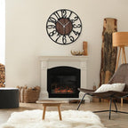 1st owned Large Wall Clock for Living Room Decor- 20" Decorative Antique Silent - Image 5