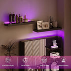 BAMEOS Floating Shelves with LED - Image 3