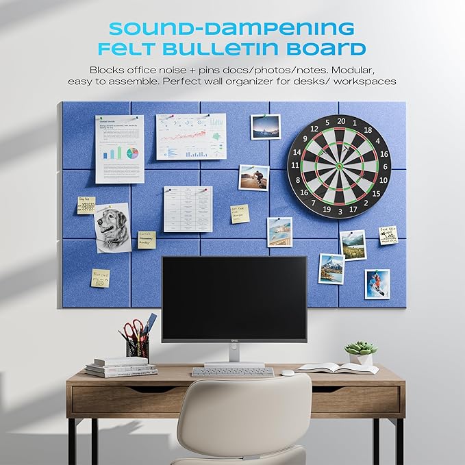 22 Pack Self-Adhesive Acoustic Panels, Soundproof Wall Panels - Image 4