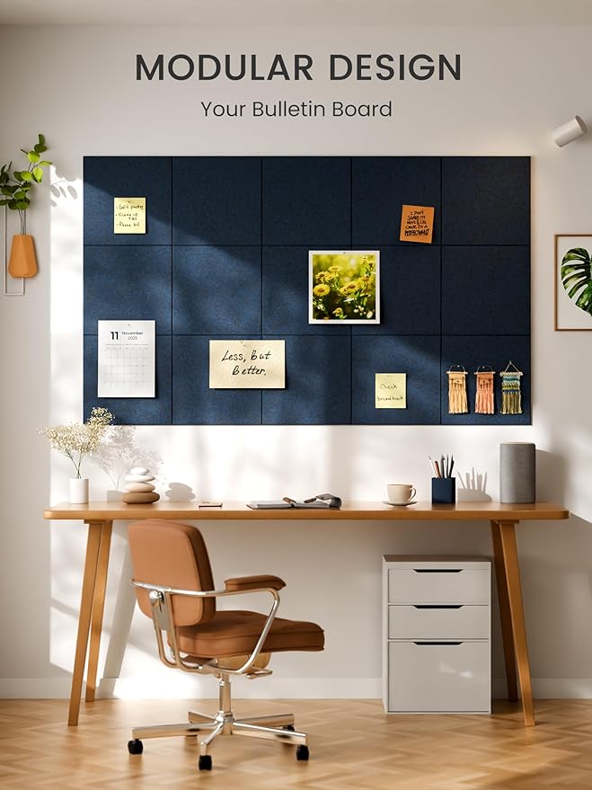Bumusty Large Cork Board 48" x 36" Alternative - Image 6