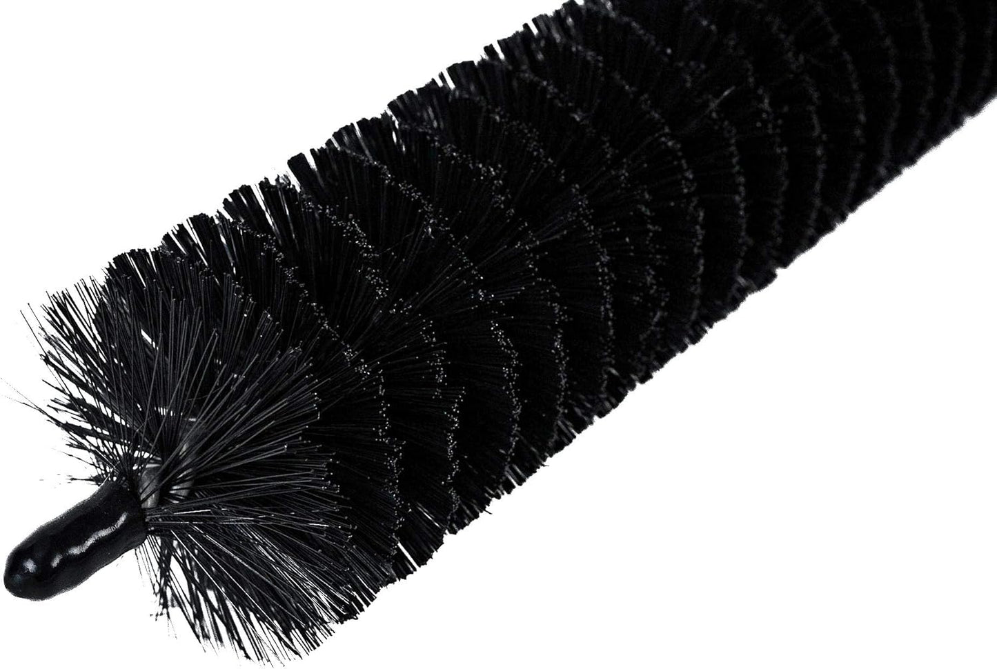 25 Inch (64cm) Flexible Lint Remover Cleaning Coil Brush for Dryers, Radiators, Refrigerators, Baseboards, and Other Special tasks. Coil Grill Brush by KONEX