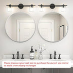 Fabuday Silver Round Mirror 30 Inch - Image 2