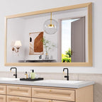 Amorho Bathroom Mirror, Hang Horizontally/Vertically, Suitable by Amorho