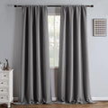 IGEMAEVE Blackout Curtains 108 Inch Length 2 Panels Set, Rod Pocket Energy by IGEMAEVE