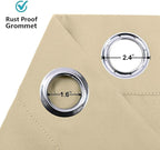 RYB HOME Room Divider Curtains - Image 4