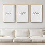 Large Framed Matisse Wall Art for Living room, 3 Piece Colorful Abstract Canvas - Image 5