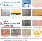 COMSTICKC 3D Faux Stone Wall Sticker Peel and Stick Wall Covering, DIY - Image 9