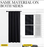 NICETOWN Black Out Window Curtains - Image 6