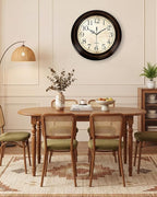 Vintage Wall Clock 13 Inch Quartz Silent Non-Ticking Analog Clock Battery - Image 9