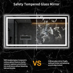 LOAAO 72X36 LED Bathroom Mirror - Image 8