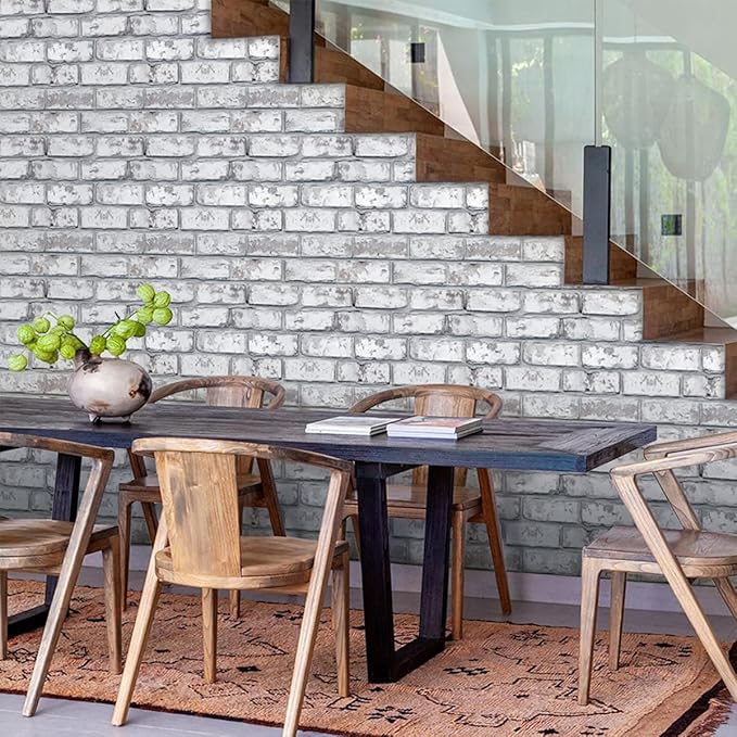 COMSTICKC 3D Faux Brick Wall Panel Peel and Stick, Not Real Brick, Small Size - Image 7