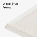 U Brands Rustic Linen Bulletin Board, Industrial Grade Pinning Surface - Image 3