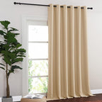 NICETOWN Sliding Door Curtain Panel Room Darkening Window Treatment - Image 8