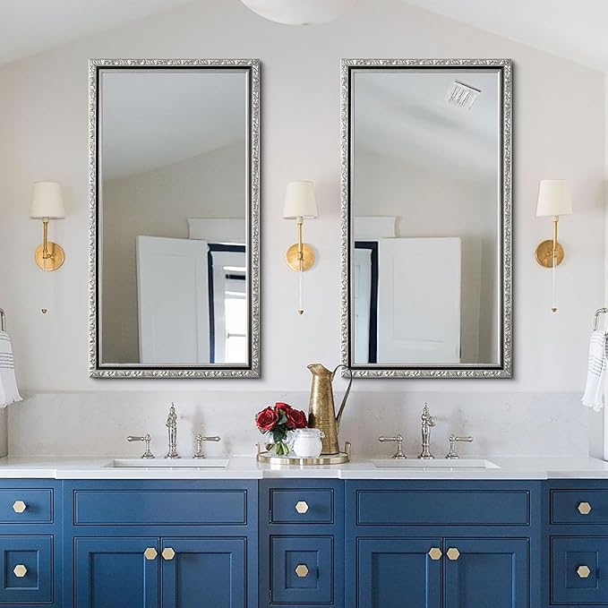Vintage Large Decorative Mirror - Image 5