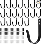 20 PCS Wall Hooks Heavy Duty by MVZAWINO