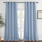 NICETOWN Bedroom Curtain Room Darkening Drapery 102 inches Length by NICETOWN