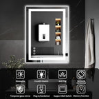 30"x36" LED Bathroom Mirror - Image 8