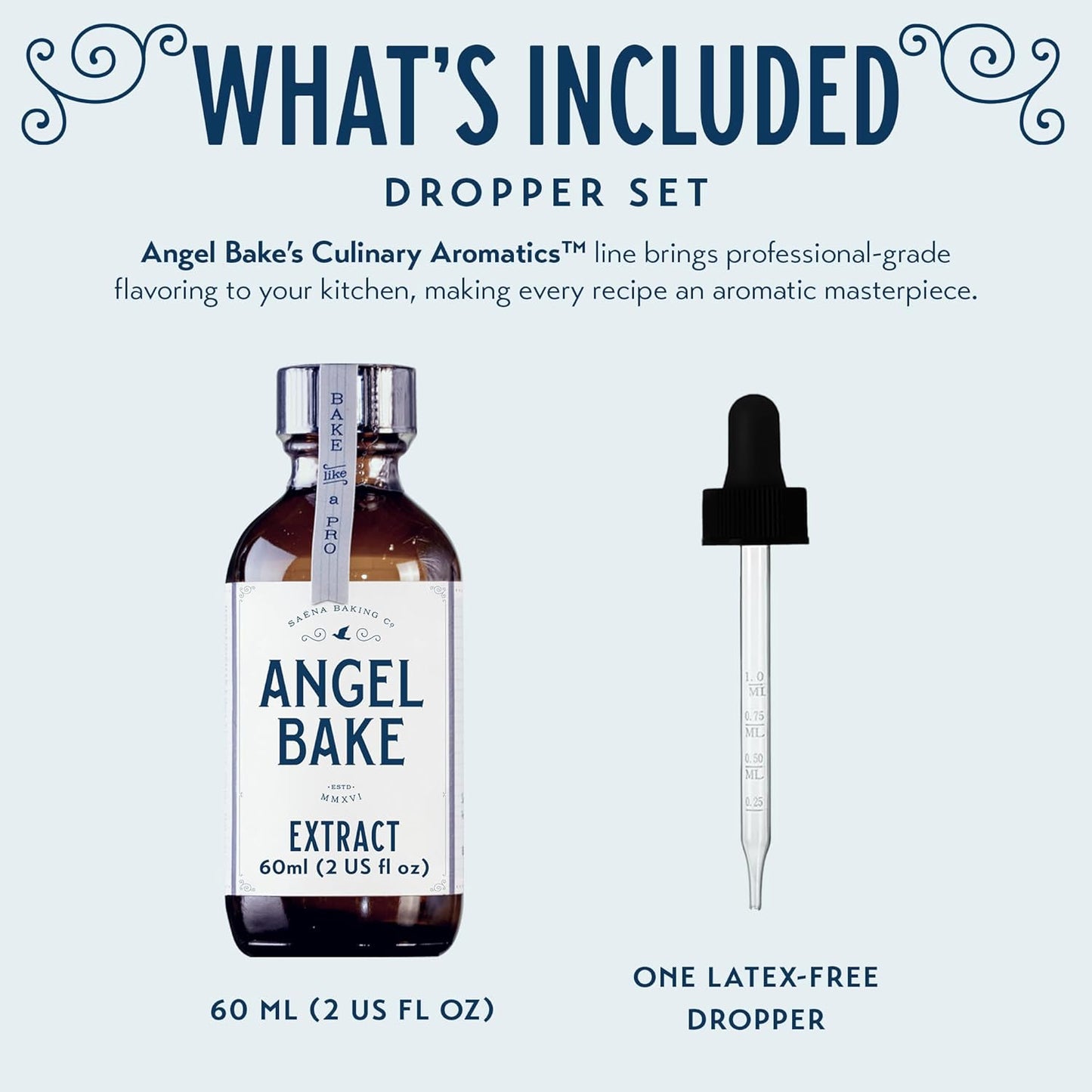 Pure Coffee Extract for Baking and Mixology - Premium Natural Flavoring for Cooking, Recipes, Desserts, & Beverages - Kosher, Keto Friendly, Vegan & Gluten-Free (2 Oz Extract with Latex-Free Dropper)