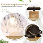 MOKATNG Bathroom Light Fixtures, 4-Light Coastal Vanity Lights - Image 3