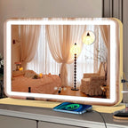Ratsamee Gold 28" x 20" Vanity Mirror by RATSAMEE