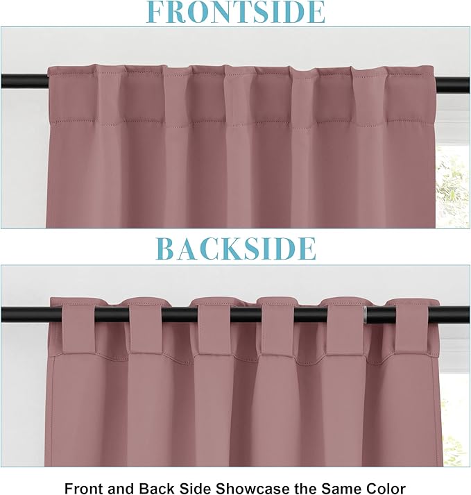 RYB HOME Small Window Curtains - Image 4