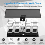 CHKOSDA LED Large Digital Wall Clock, Oversize Wall Clock - Image 6